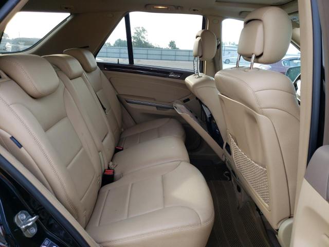 4JGBB8GB5BA630002 - 2011 MERCEDES-BENZ ML 350 4MATIC BLACK photo 11