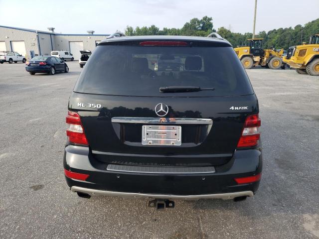 4JGBB8GB5BA630002 - 2011 MERCEDES-BENZ ML 350 4MATIC BLACK photo 6