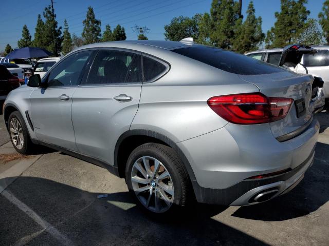 5UXKU2C51J0X48689 - 2018 BMW X6 XDRIVE35I SILVER photo 2