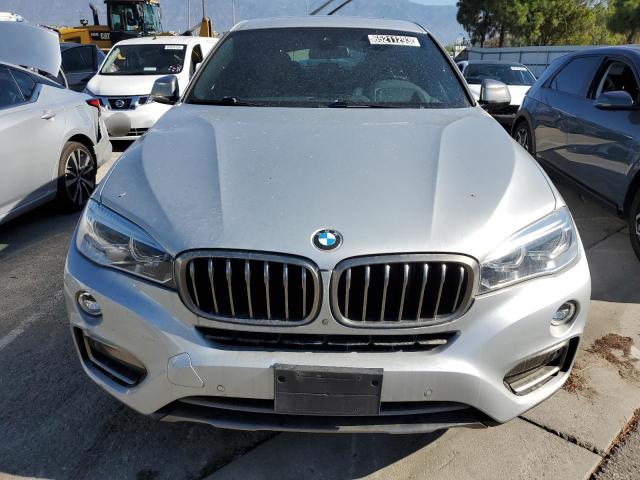 5UXKU2C51J0X48689 - 2018 BMW X6 XDRIVE35I SILVER photo 5