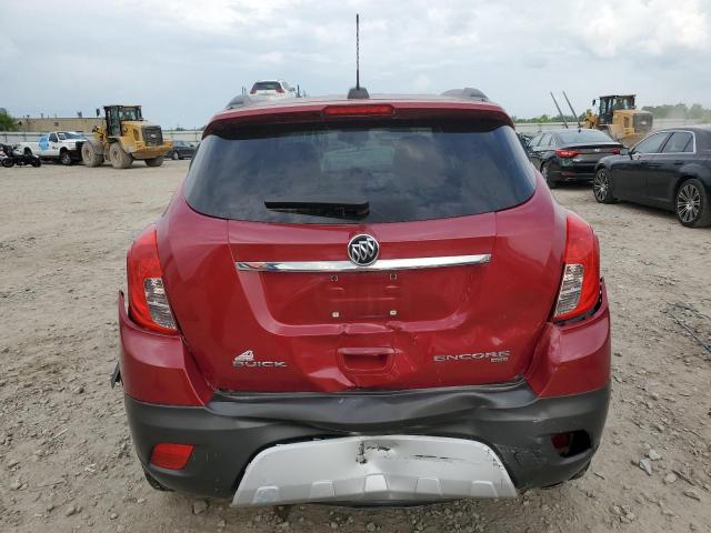 KL4CJFSB1FB144210 - 2015 BUICK ENCORE CONVENIENCE RED photo 6