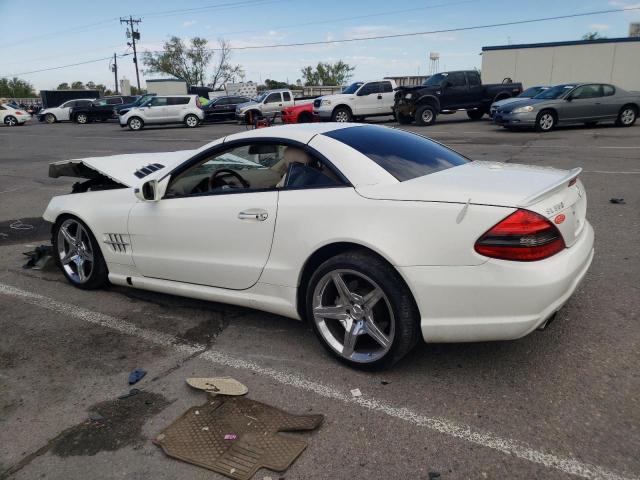 WDBSK71F39F147789 - 2009 MERCEDES-BENZ SL 550 WHITE photo 2