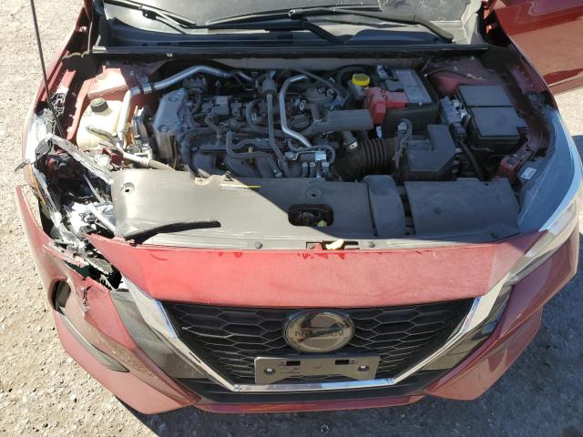 3N1AB8CV0PY230595 - 2023 NISSAN SENTRA SV RED photo 11