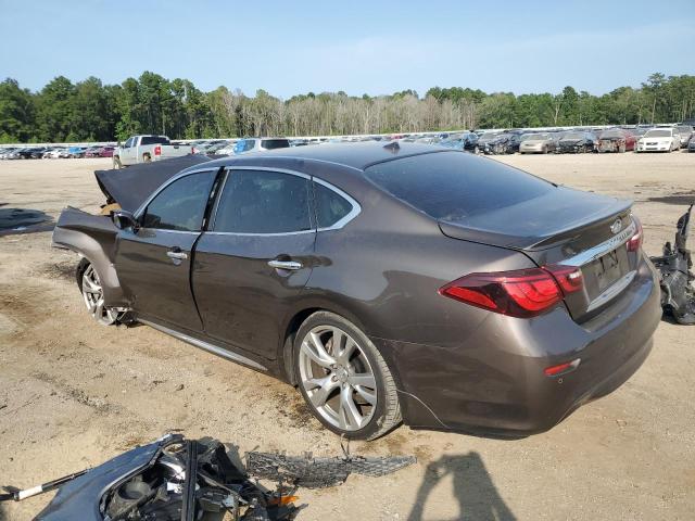 JN1BY1PP9GM631362 - 2016 INFINITI Q70L 3.7 BROWN photo 2