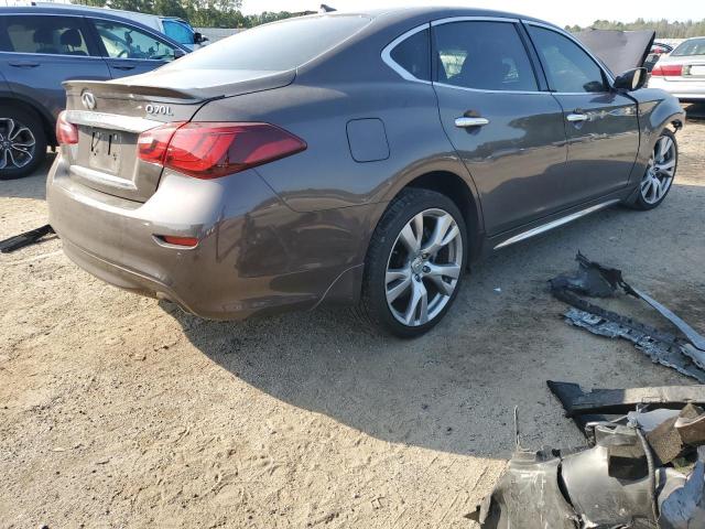 JN1BY1PP9GM631362 - 2016 INFINITI Q70L 3.7 BROWN photo 3