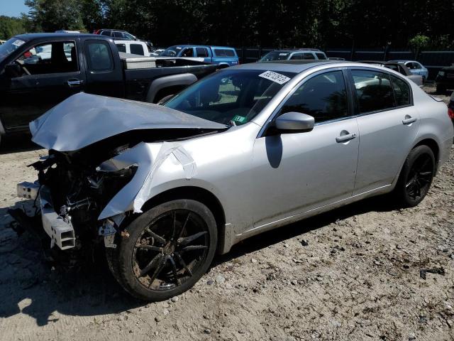 JN1CV6AR0DM350910 - 2013 INFINITI G37 SILVER photo 1