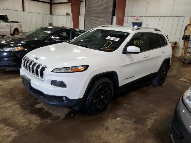 1C4PJMCB3FW558916 - 2015 JEEP CHEROKEE LATITUDE WHITE photo 1