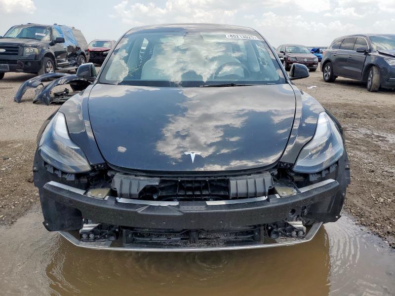 5YJ3E1EA9PF563761 - 2023 TESLA MODEL 3 BLACK photo 5