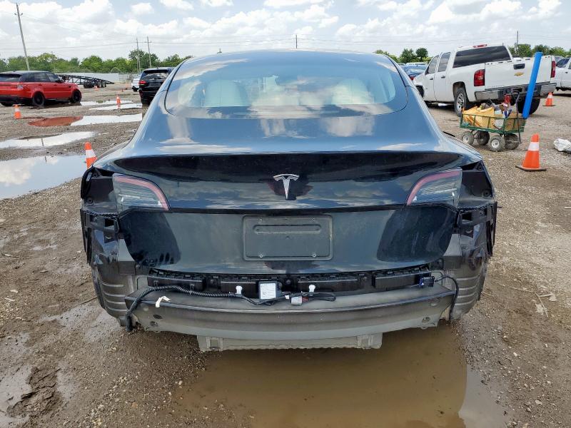 5YJ3E1EA9PF563761 - 2023 TESLA MODEL 3 BLACK photo 6