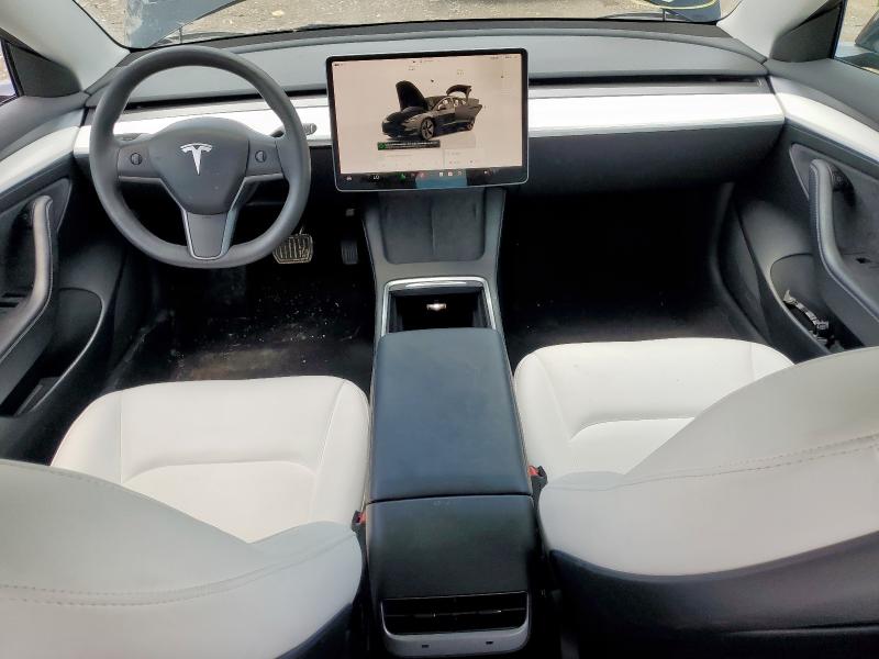 5YJ3E1EA9PF563761 - 2023 TESLA MODEL 3 BLACK photo 8