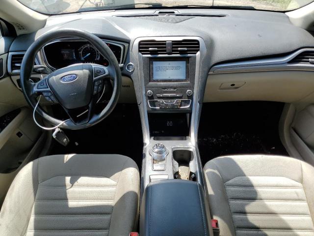 3FA6P0LU9KR197005 - 2019 FORD FUSION SE BLACK photo 8