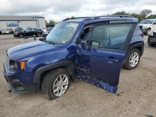 ZACCJABB2JPJ56712 - 2018 JEEP RENEGADE LATITUDE BLUE photo 1