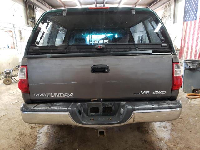 5TBBT441X6S487703 - 2006 TOYOTA TUNDRA ACCESS CAB SR5 GRAY photo 6