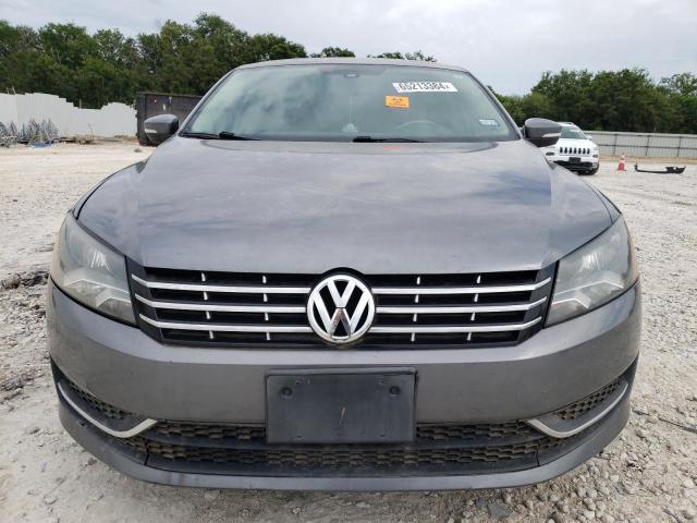 1VWBN7A38DC039111 - 2013 VOLKSWAGEN PASSAT SE GRAY photo 5