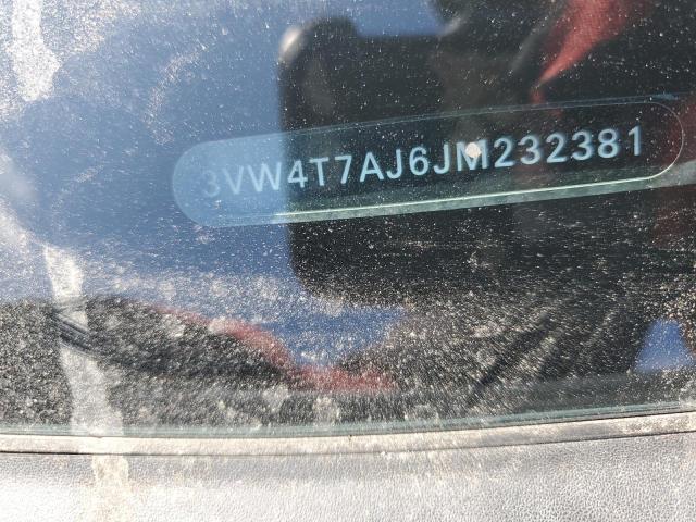 3VW4T7AJ6JM232381 - 2018 VOLKSWAGEN JETTA GLI Weiß Foto 12