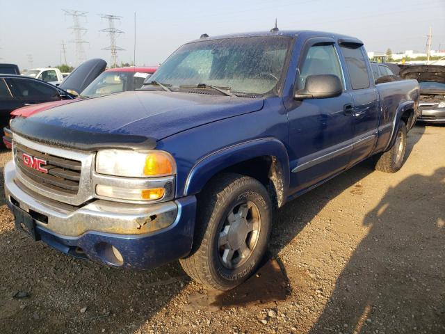 2GTEK19T441209416 - 2004 GMC NEW SIERRA K1500 BLUE photo 1