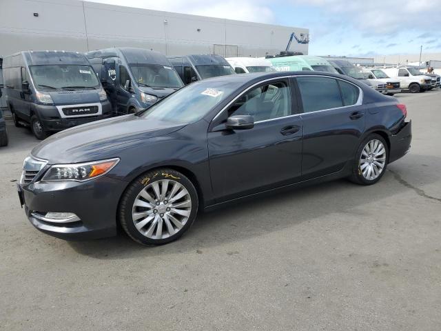 JH4KC1F94EC005394 - 2014 ACURA RLX ADVANCE CHARCOAL photo 1