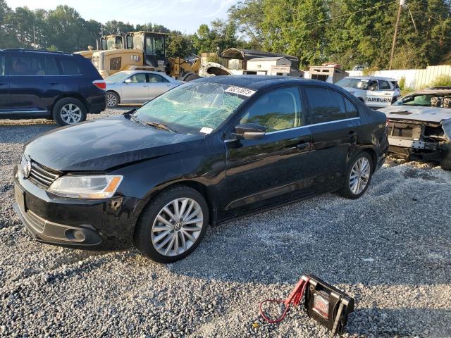 3VWLX7AJ5DM365475 - 2013 VOLKSWAGEN JETTA SEL BLACK photo 1