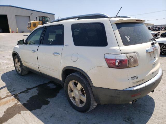 1GKEV33788J273800 - 2008 GMC ACADIA SLT-2 WHITE photo 2