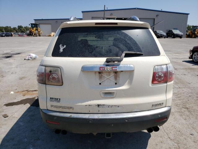 1GKEV33788J273800 - 2008 GMC ACADIA SLT-2 WHITE photo 6