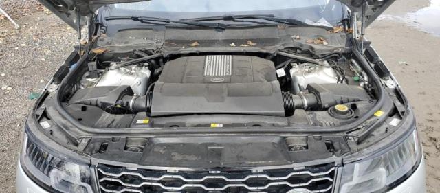 SALWR2RV9KA425958 - 2019 LAND ROVER RANGE ROVE HSE SILVER photo 7