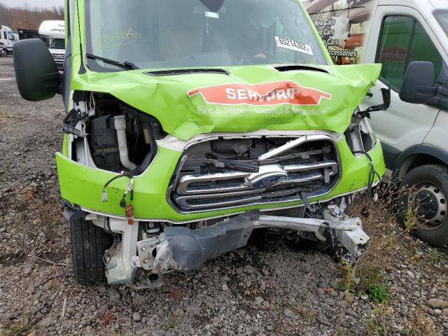 1FTBW2CG4GKA25235 - 2016 FORD TRANSIT T-350 GREEN photo 9