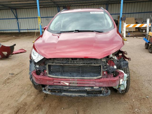 MAJ6P1UL5JC216402 - 2018 FORD ECOSPORT SE 栗色 照片 5