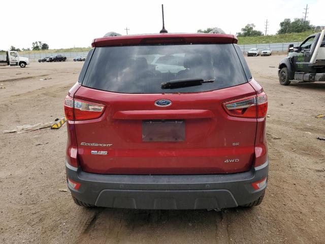 MAJ6P1UL5JC216402 - 2018 FORD ECOSPORT SE 栗色 照片 6