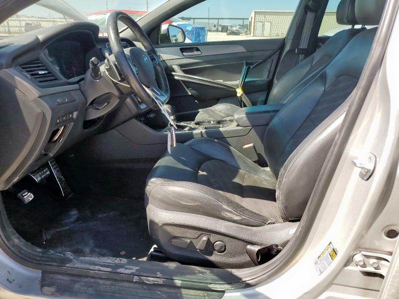 5NPE34AF4JH669822 - 2018 HYUNDAI SONATA SPORT Silber Foto 7