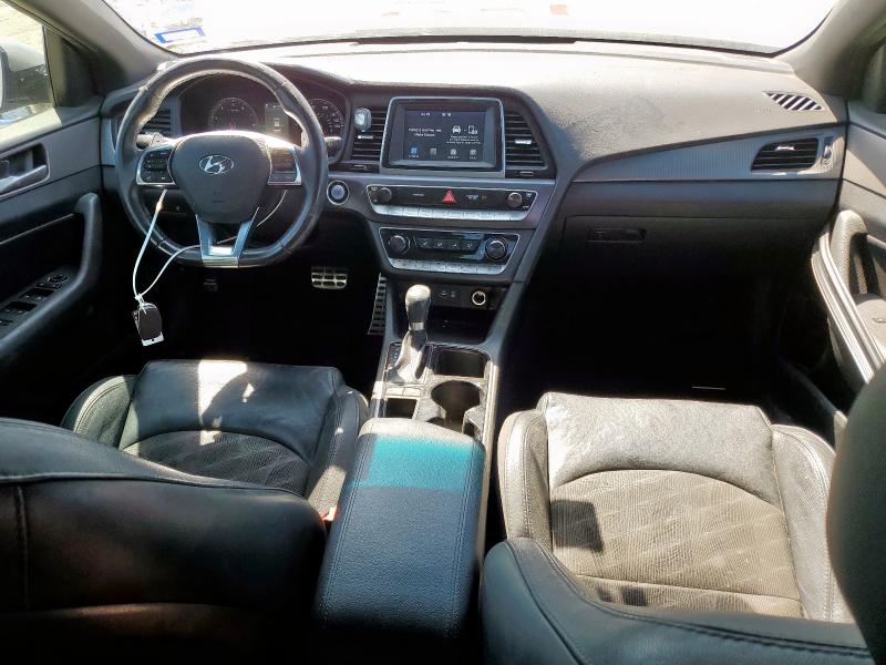 5NPE34AF4JH669822 - 2018 HYUNDAI SONATA SPORT Silber Foto 8