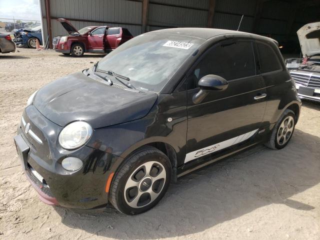 3C3CFFGE4FT527345 - 2015 FIAT 500 ELECTRIC BLACK photo 1