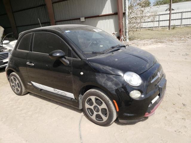 3C3CFFGE4FT527345 - 2015 FIAT 500 ELECTRIC BLACK photo 4