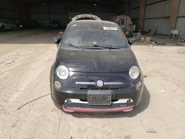 3C3CFFGE4FT527345 - 2015 FIAT 500 ELECTRIC BLACK photo 5