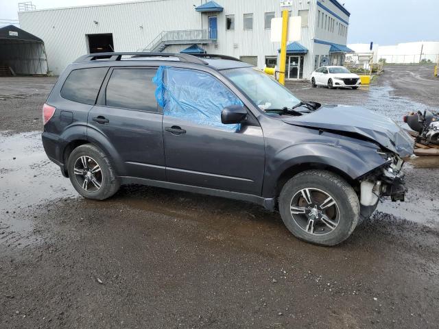 JF2SH6BC6AH757615 - 2010 SUBARU FORESTER XS GRAY photo 4