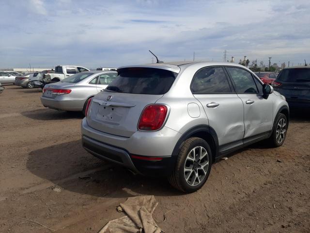 ZFBCFXCT6GP352384 - 2016 FIAT 500X TREKKING SILVER photo 4