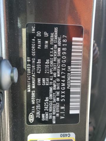 5XXGM4A7XDG098187 - 2013 KIA OPTIMA LX 棕色 照片 13