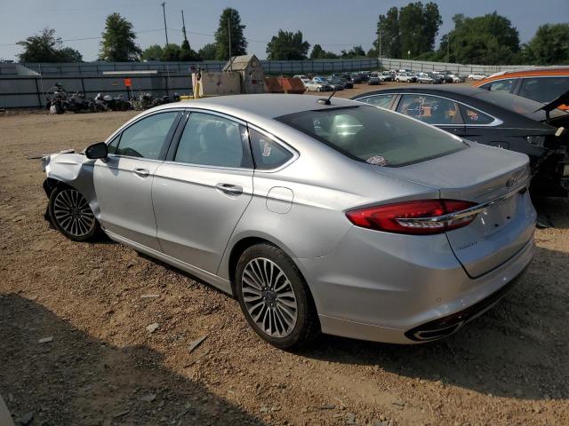 3FA6P0T93HR396748 - 2017 FORD FUSION SE SILVER photo 2