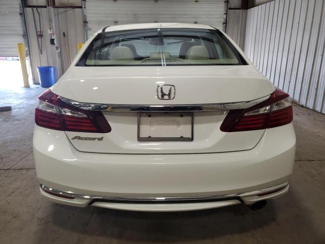 1HGCR2F73HA233736 - 2017 HONDA ACCORD EX WHITE photo 6