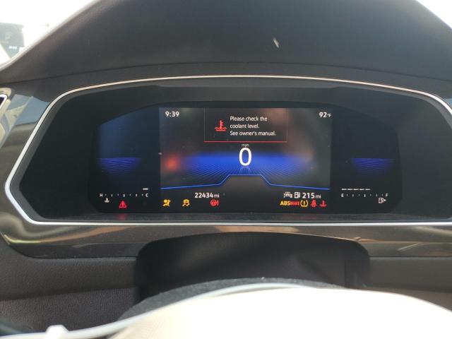 3VV1B7AX1NM130832 - 2022 VOLKSWAGEN TIGUAN S Biały zdjęcie 9