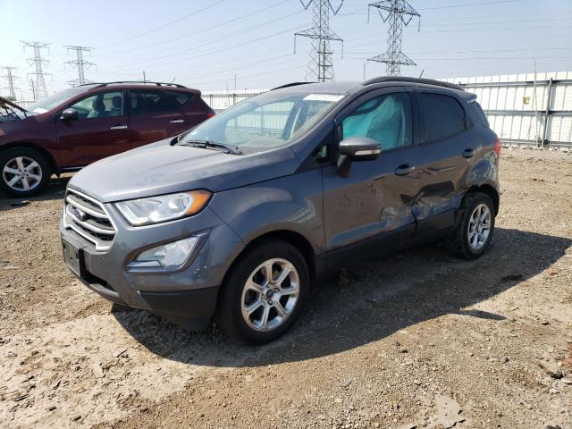 MAJ3S2GE7KC252811 - 2019 FORD ECOSPORT SE GRAY photo 1