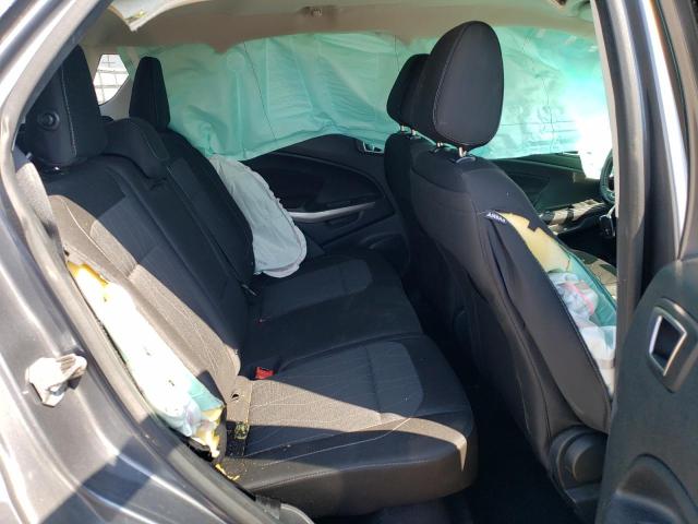 MAJ3S2GE7KC252811 - 2019 FORD ECOSPORT SE GRAY photo 10