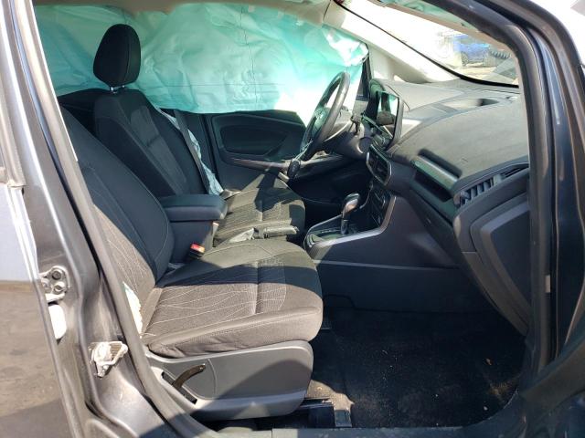 MAJ3S2GE7KC252811 - 2019 FORD ECOSPORT SE GRAY photo 7