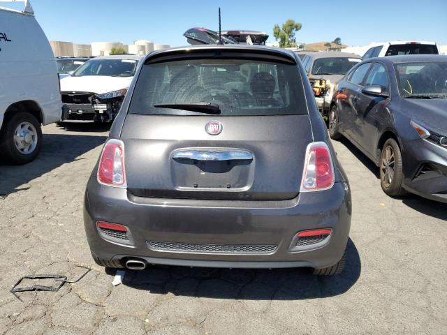 3C3CFFBR1FT624254 - 2015 FIAT 500 SPORT GRAY photo 6