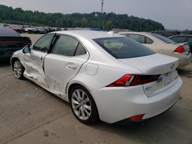 JTHBA1D26G5027187 - 2016 LEXUS IS 200T WHITE photo 2