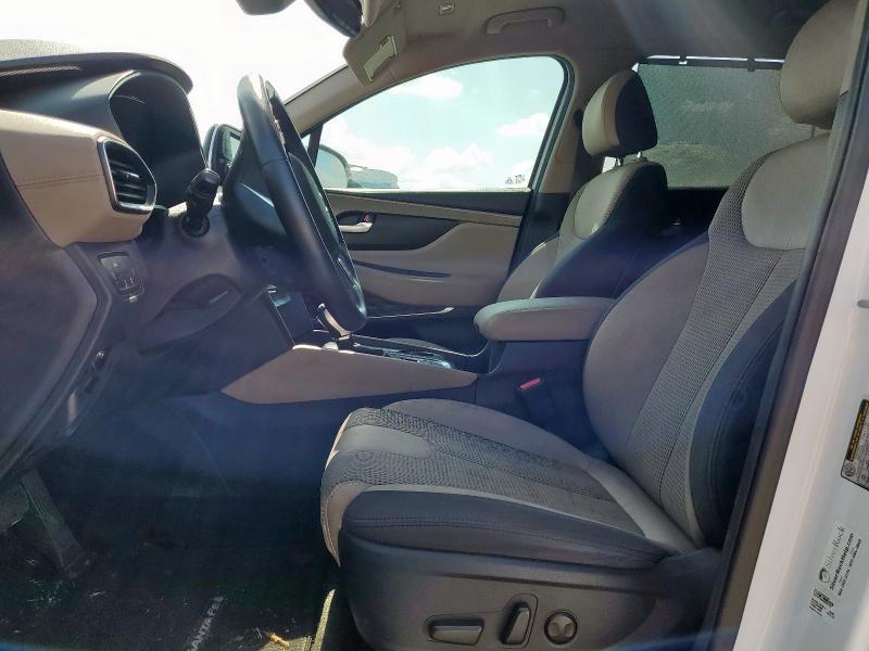 5NMS33AD1KH122145 - 2019 HYUNDAI SANTA FE SEL Blanc photo 7