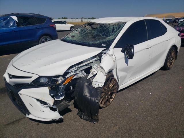 4T1G11AK9PU136806 - 2023 TOYOTA CAMRY SE NIGHT SHADE WHITE photo 1