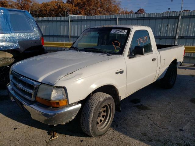 1FTYR10C3YPA89896 - 2000 FORD RANGER WHITE photo 2