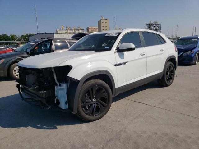 1V2JE2CA9PC222811 - 2023 VOLKSWAGEN ATLAS CROS SE Biały zdjęcie 1