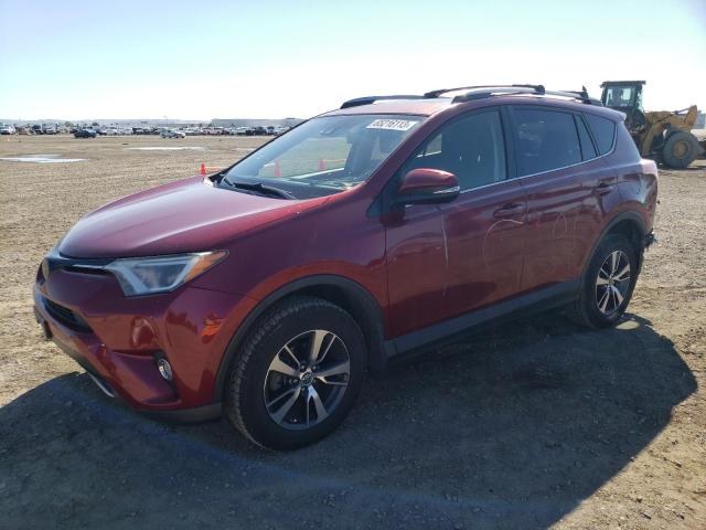 JTMWFREV3JD113629 - 2018 TOYOTA RAV4 ADVENTURE BURGUNDY photo 1