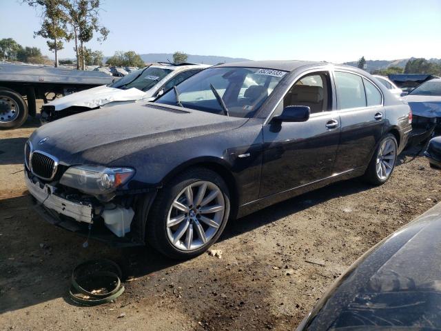 WBAHL83518DT11700 - 2008 BMW 750I I BLACK photo 1